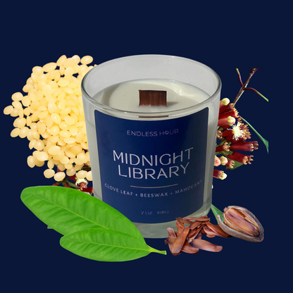 Midnight Library | Clove Leaf + Beeswax + Mahogany